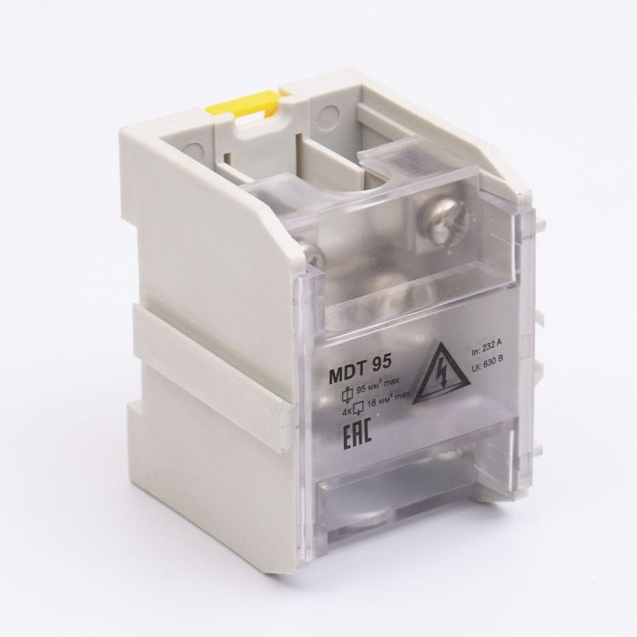 Клема-розгалужувач латунна SV95 з кришкою, TAKEL [502796]