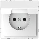 Розетка, біла, 16 А, Merten - Schneider Electric [MTN2310-6035]