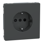 Розетка, чорна, 16 А, Merten - Schneider Electric [MTN2300-6034]