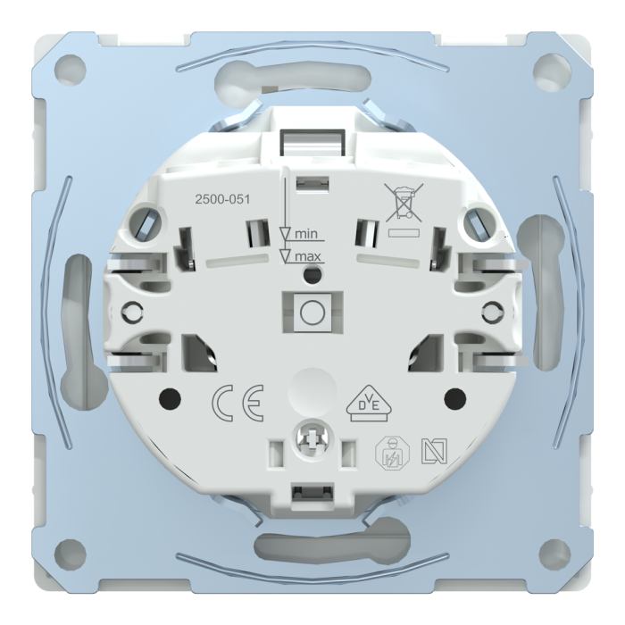 Розетка, біла, 16 А, Merten - Schneider Electric [MTN2314-6035]