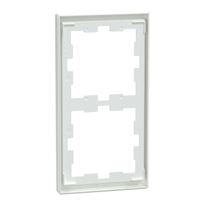 Рамка 2 постова, біла, Merten - Schneider Electric [MTN4020-6535]