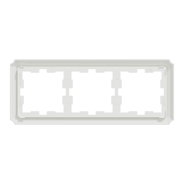 Рамка, біла, Merten, Schneider Electric [MTN4030-4735]