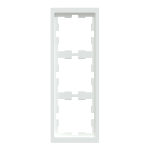 Рамка 3 постова, біла, Merten - Schneider Electric [MTN4030-6535]