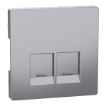 Накладка, нержавіюча сталь, Merten - Schneider Electric [MTN4572-6036]