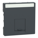 Накладка, чорна, Merten - Schneider Electric [MTN465814]
