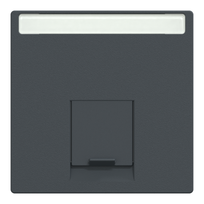 Накладка, чорна, Merten - Schneider Electric [MTN465814]