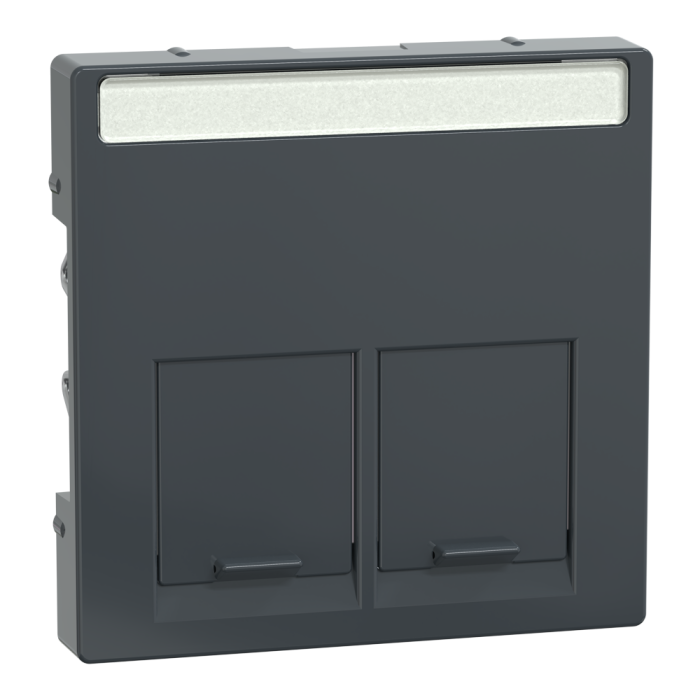 Накладка, чорна, Merten - Schneider Electric [MTN466514]