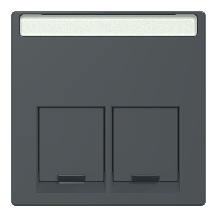 Накладка, чорна, Merten - Schneider Electric [MTN466514]