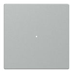 Клавіша, Merten, для 1-кнопкового вимикача, алюміній, алюмінієвий, Schneider Electric, [MTN625160]