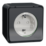 Розетка, сіра, 16 А, Mureva Styl - Schneider Electric [MUR36034]