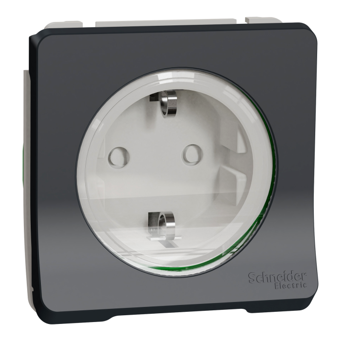 Розетка, сіра, 16 А, Mureva Styl - Schneider Electric [MUR36134]