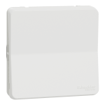 Вимикач, білий, 1-клавішний, 10 А, Mureva Styl - Schneider Electric [MUR39723]