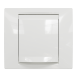 Рамка 1 постова, біла, Unica New - Schneider Electric [NU044218]