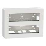 Білий, 2 x 10 модулів, Unica New - Schneider Electric [NU121020]