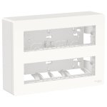 Білий, 2 x 8 модулів, Unica New - Schneider Electric [NU121820]