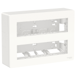Білий, 2 x 8 модулів, Unica New - Schneider Electric [NU121820]