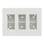 Білий, 3 x 4 модулі, Unica New - Schneider Electric [NU123418]
