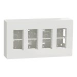 Білий, 4 х 4 модулі, Unica New - Schneider Electric [NU124418]