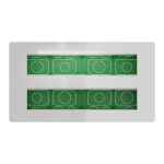 Білий, 2 x 10 модулів, Unica New - Schneider Electric [NU171020]