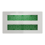 Білий, 2 x 10 модулів, Unica New - Schneider Electric [NU171020]