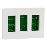 Білий, 3 x 4 модулі, Unica New - Schneider Electric [NU173418]