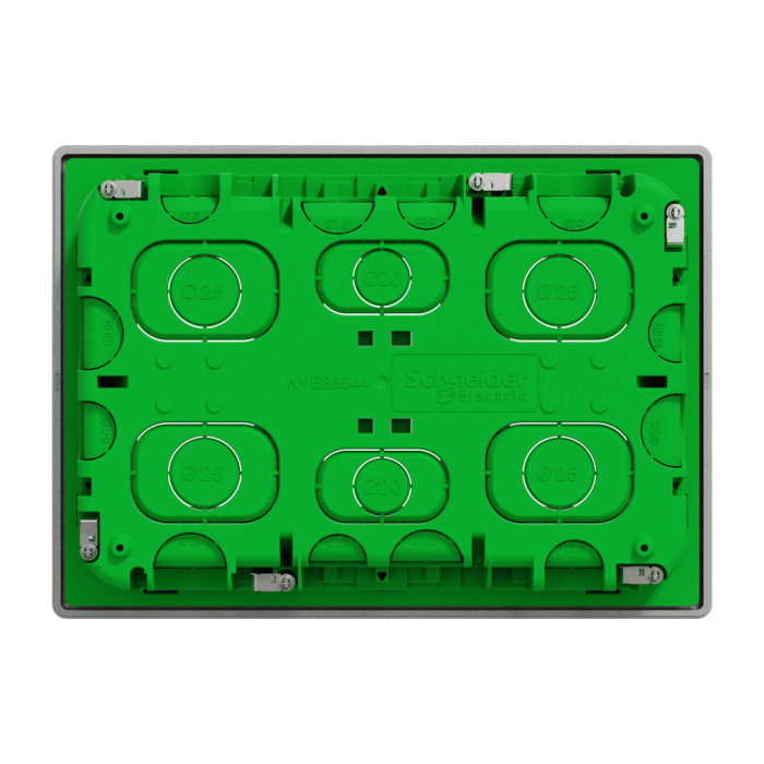 Алюмінієвий, 3 x 4 модулі, Unica New - Schneider Electric [NU173430]