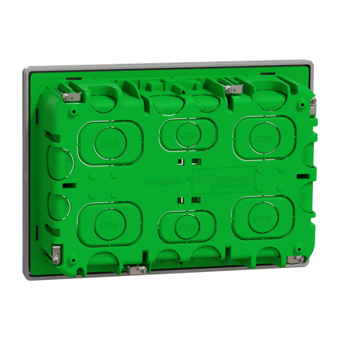 Алюмінієвий, 3 x 4 модулі, Unica New - Schneider Electric [NU173430]