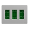 Алюмінієвий, 3 x 4 модулі, Unica New - Schneider Electric [NU173430]
