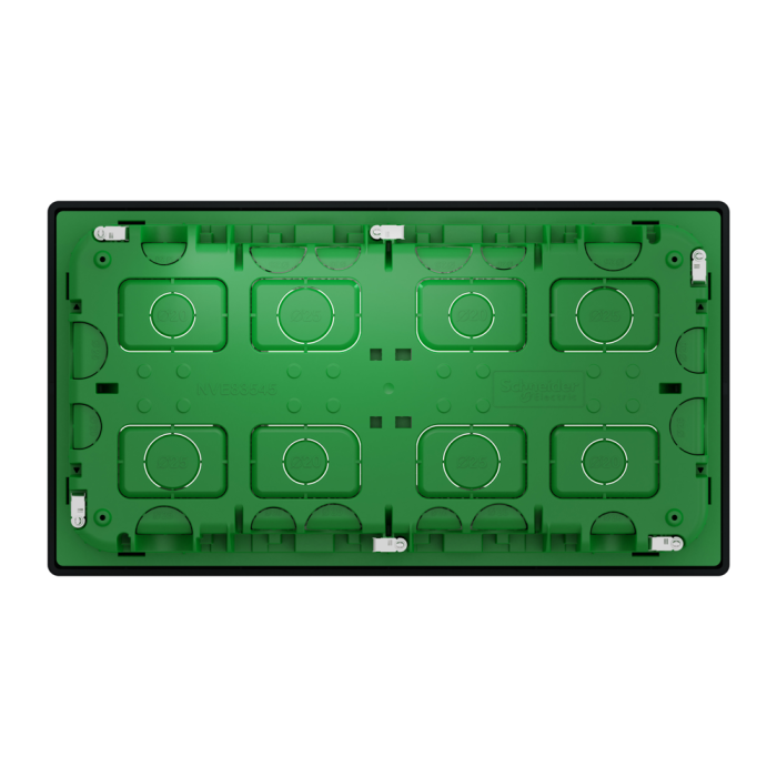 Чорний, 4 х 4 модулі, Unica New - Schneider Electric [NU174454]
