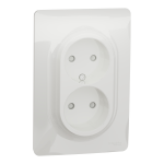 Розетка, біла, 16 А, Unica New - Schneider Electric [NU206318]