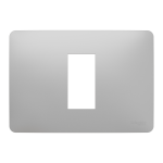 Рамка 1 постова, алюмінієва, Unica New - Schneider Electric [NU210130]