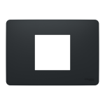 Рамка 1 постова, чорна, Unica New - Schneider Electric [NU210254]