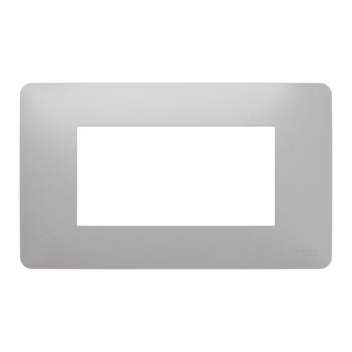 Рамка 1 постова, алюмінієва, Unica New - Schneider Electric [NU210430]