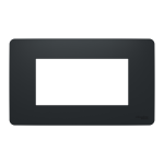 Рамка 1 постова, чорна, Unica New - Schneider Electric [NU210454]