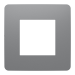 Рамка 1 постова, чорна, Unica New - Schneider Electric [NU280221]