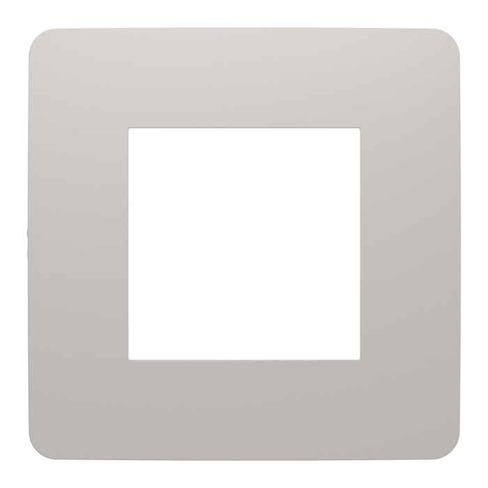 Рамка 1 постова, сіра, Unica New - Schneider Electric [NU280224]