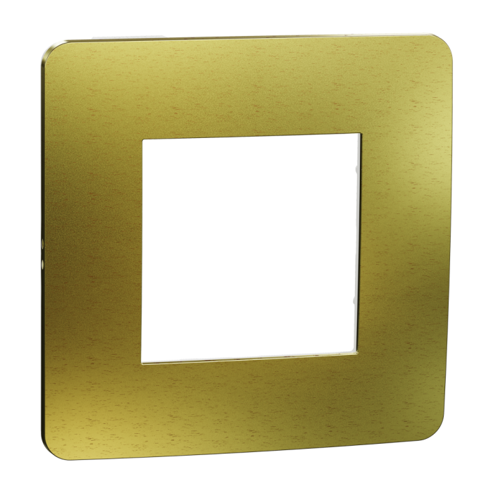 Рамка 1 постова, золота, Unica New - Schneider Electric [NU280259M]