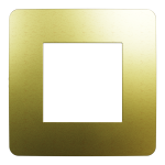 Рамка 1 постова, золота, Unica New - Schneider Electric [NU280259M]