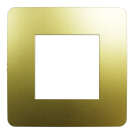 Рамка 1 постова, золота, Unica New - Schneider Electric [NU280262M]