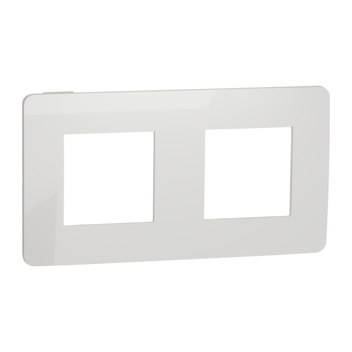 Рамка 2 постова, біла, Unica New - Schneider Electric [NU280418]