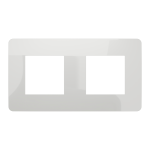 Рамка 2 постова, біла, Unica New - Schneider Electric [NU280418]