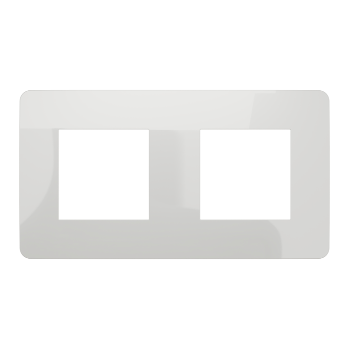 Рамка 2 постова, біла, Unica New - Schneider Electric [NU280418]