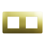 Рамка 2 постова, золота, Unica New - Schneider Electric [NU280460M]