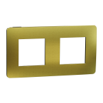 Рамка 2 постова, золота, Unica New - Schneider Electric [NU280462M]