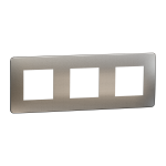 Рамка 3 постова, Unica New - Schneider Electric [NU280655M]