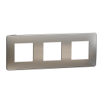 Рамка 3 постова, Unica New - Schneider Electric [NU280656M]