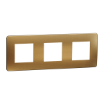 Рамка 3 постова, Unica New - Schneider Electric [NU280657M]