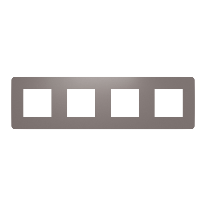 Рамка 4 постова, Unica New - Schneider Electric [NU280817]