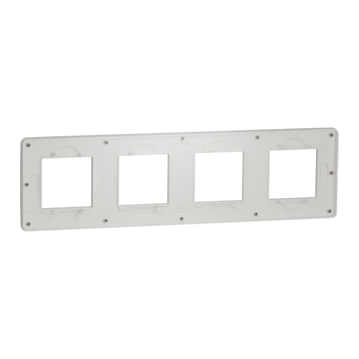 Рамка 4 постова, сіра, Unica New - Schneider Electric [NU280824]