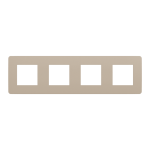 Рамка 4 постова, Unica New - Schneider Electric [NU280828]